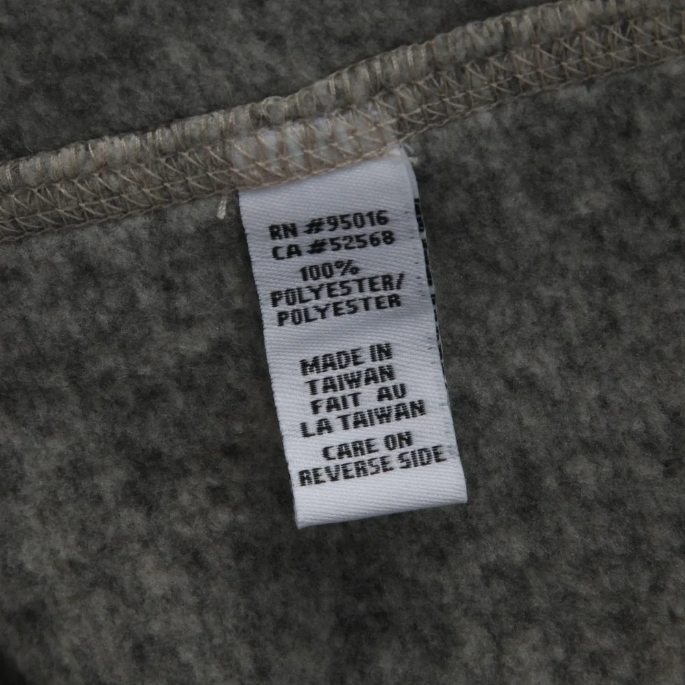 Straight Down Carmel Vest Womens XL Gray Fleece Soft Full Zip Pockets Golf - Picture 8 of 13